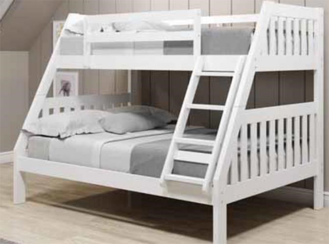 Donco Trading Co 1018 9931969 Twin over Full Bunk Bed | Johnny Janosik |  Bed - Bunk Bed